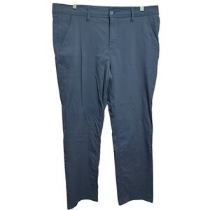 Weatherproof Vintage Men’s Navy Blue Straight Stretch Pants Size 38x30 Tech